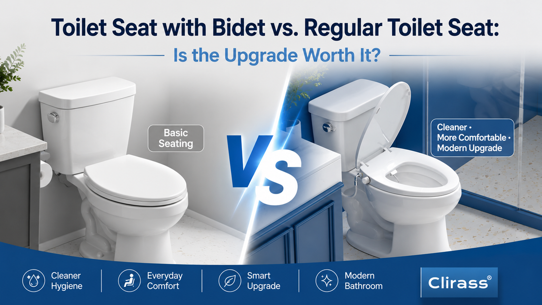 Toilet Seat with Bidet vs. Regular Toilet Seat: Is the Upgrade Worth It?
