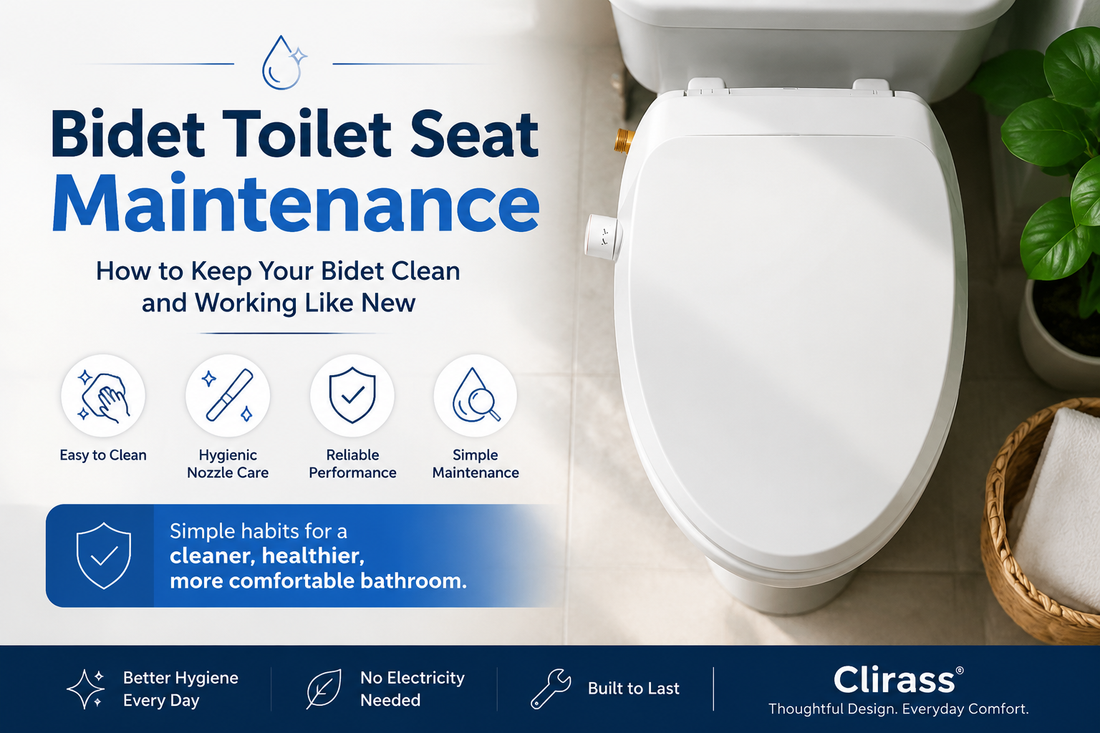 Bidet Toilet Seat Maintenance: How to Keep Your Bidet Clean and Working Like New