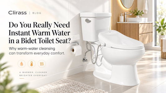 Do You Really Need Instant Warm Water in a Bidet Toilet Seat?