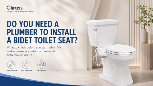 Do You Need a Plumber to Install a Bidet Toilet Seat?